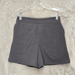 Lululemon Flat-Front Relaxed Short 4" Grey Athletic Performance‎ Women's Size 4